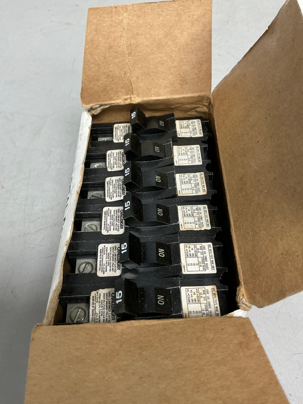 New NA115 1 Pole, 15 Amps, 240 Volts