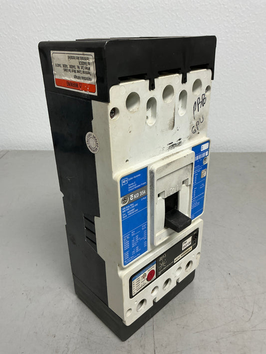 Used KD3250 3 Pole, 400 Amps, 600 Volts