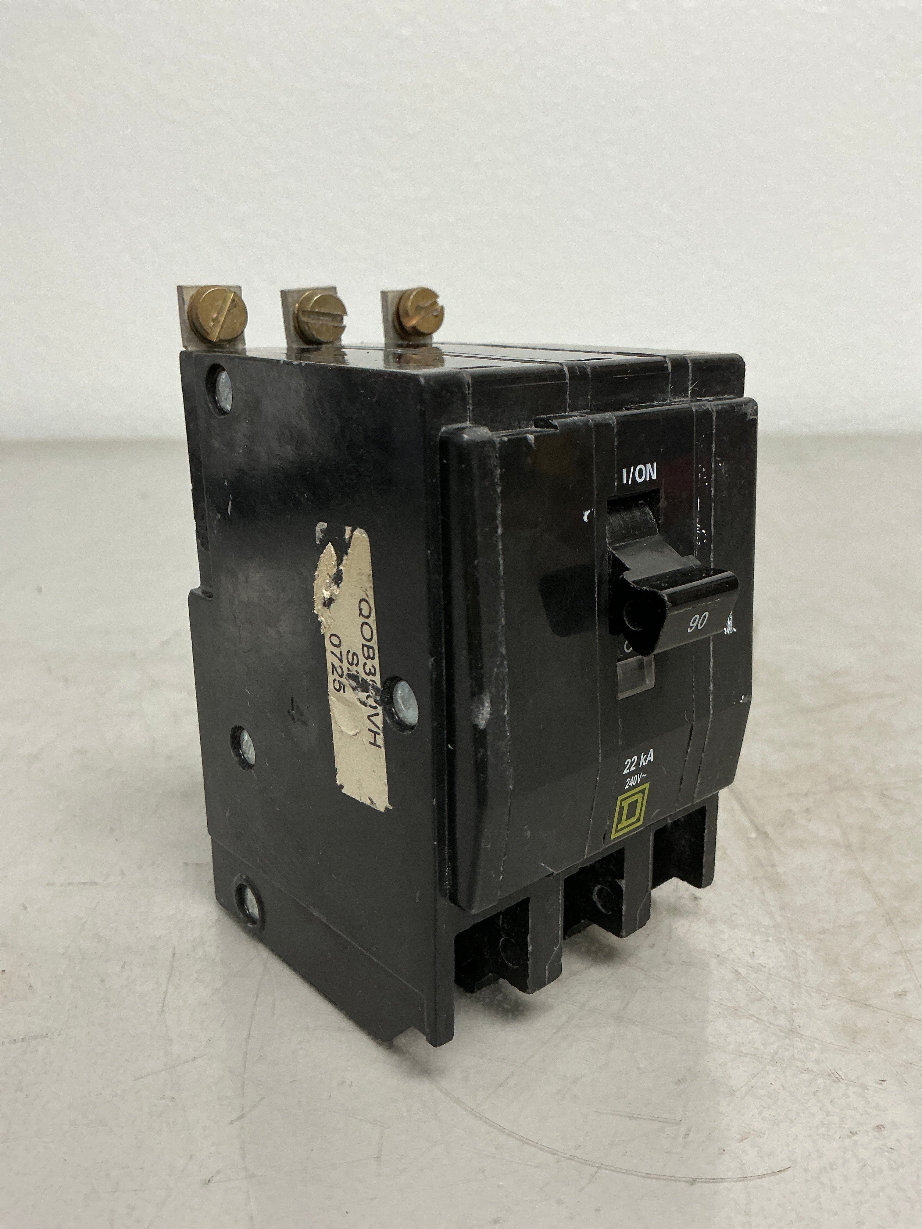 Used Square D QOB390VH 3 Pole, 90 Amps, 240 Volts