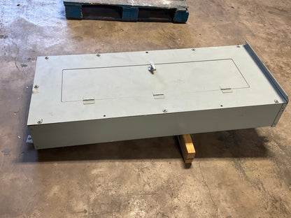 Used Eaton Panelboard 100 Amp Main Lug 480/277 Volt 3 Phase 4 Wire PRL2X 30 Circuit 3R Outdoor (item#p9)