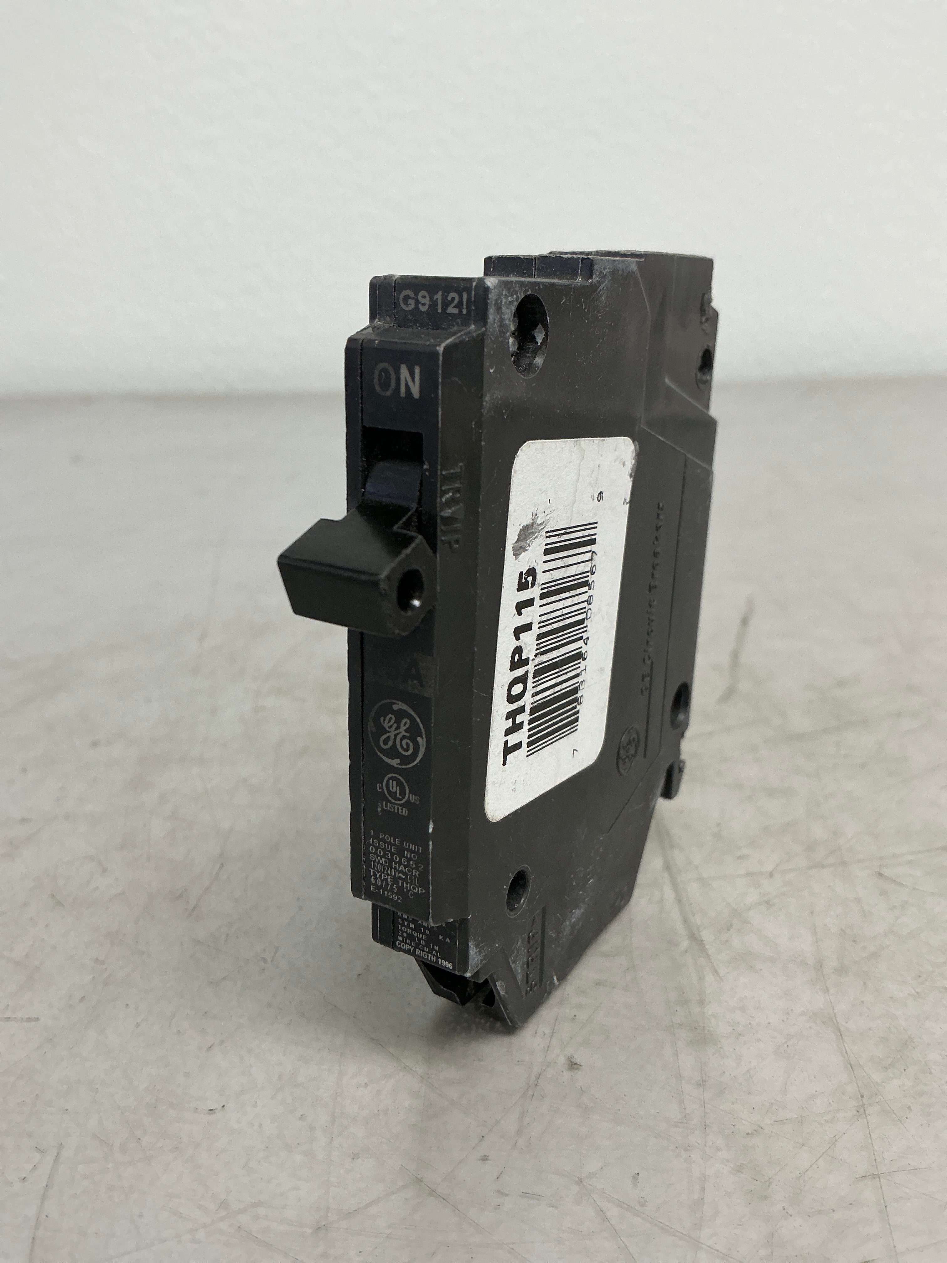 Used THQP115 1 Pole, 15 Amps, 240 Volts