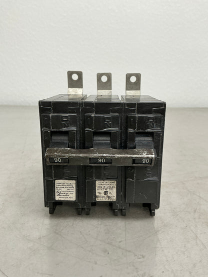 Used Simians B390H 3 Pole, 90 Amps, 240 Volts