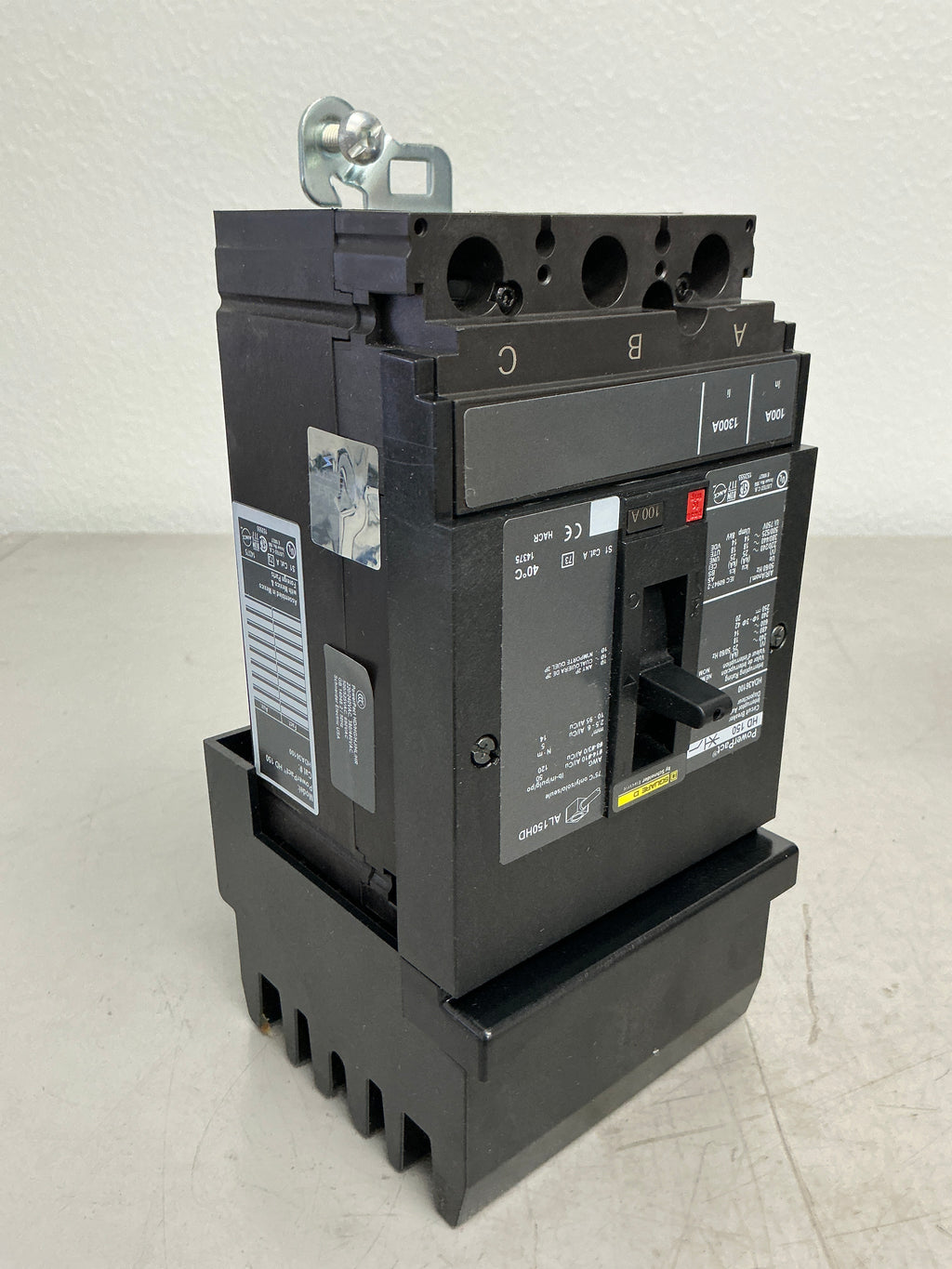 New Square D HDA36100 3 Pole, 100 Amps, 600 Volts