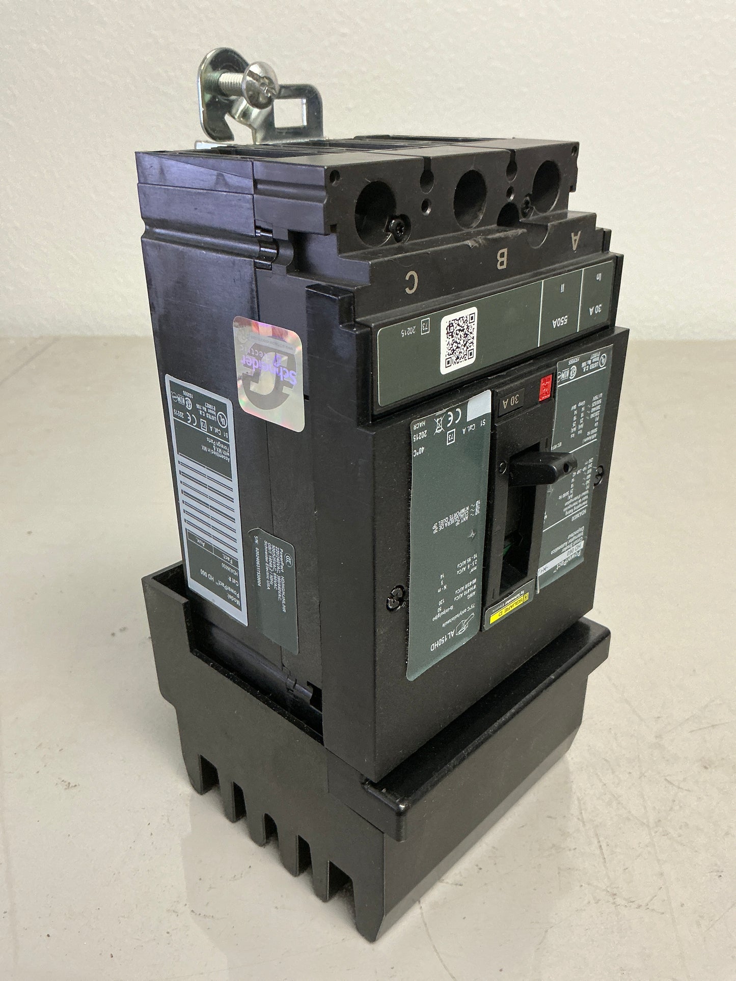 Used Square D HDA36030 3 Pole, 30 Amps, 600 Volts