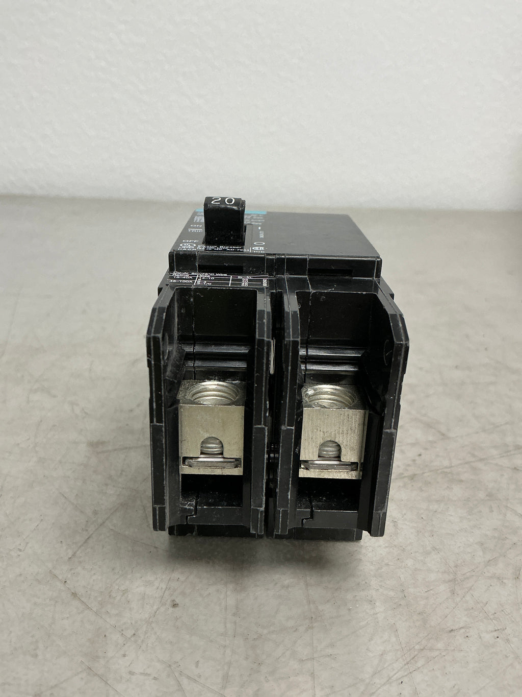 New Siemens BQD220 2 Pole, 20 Amps, 480Y/277 Volts Circuit Breaker