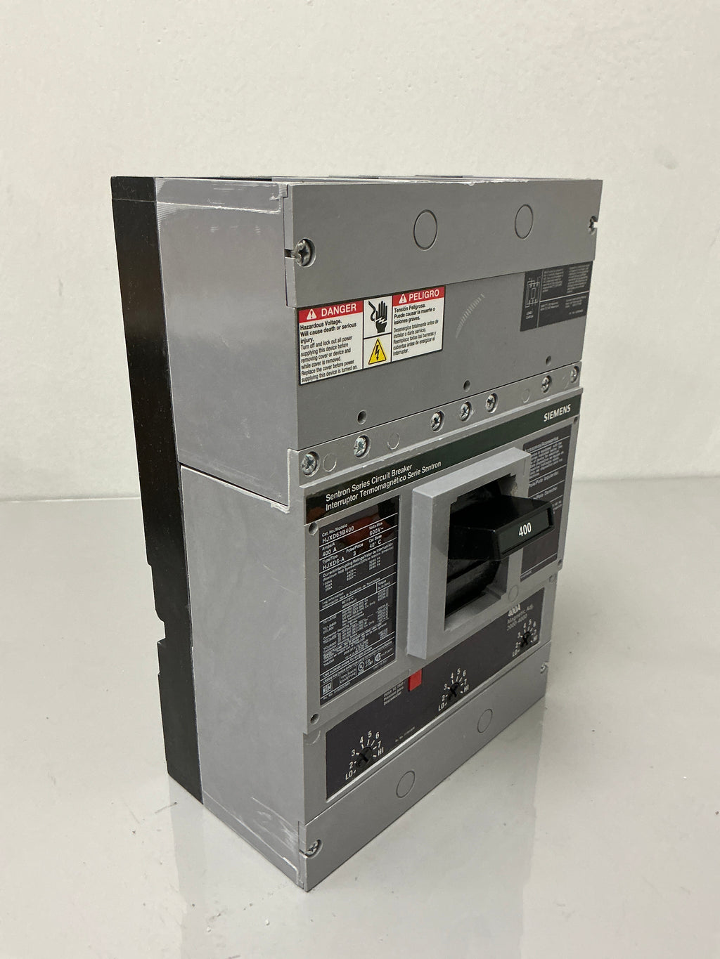 New Siemens HJXD63B400 3 Pole, 400 Amps, 600 Volts Circuit Breaker