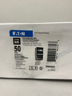 New Eaton BRN250GF 2 Pole, 50 Amps, 120/240 Volts Circuit Breaker