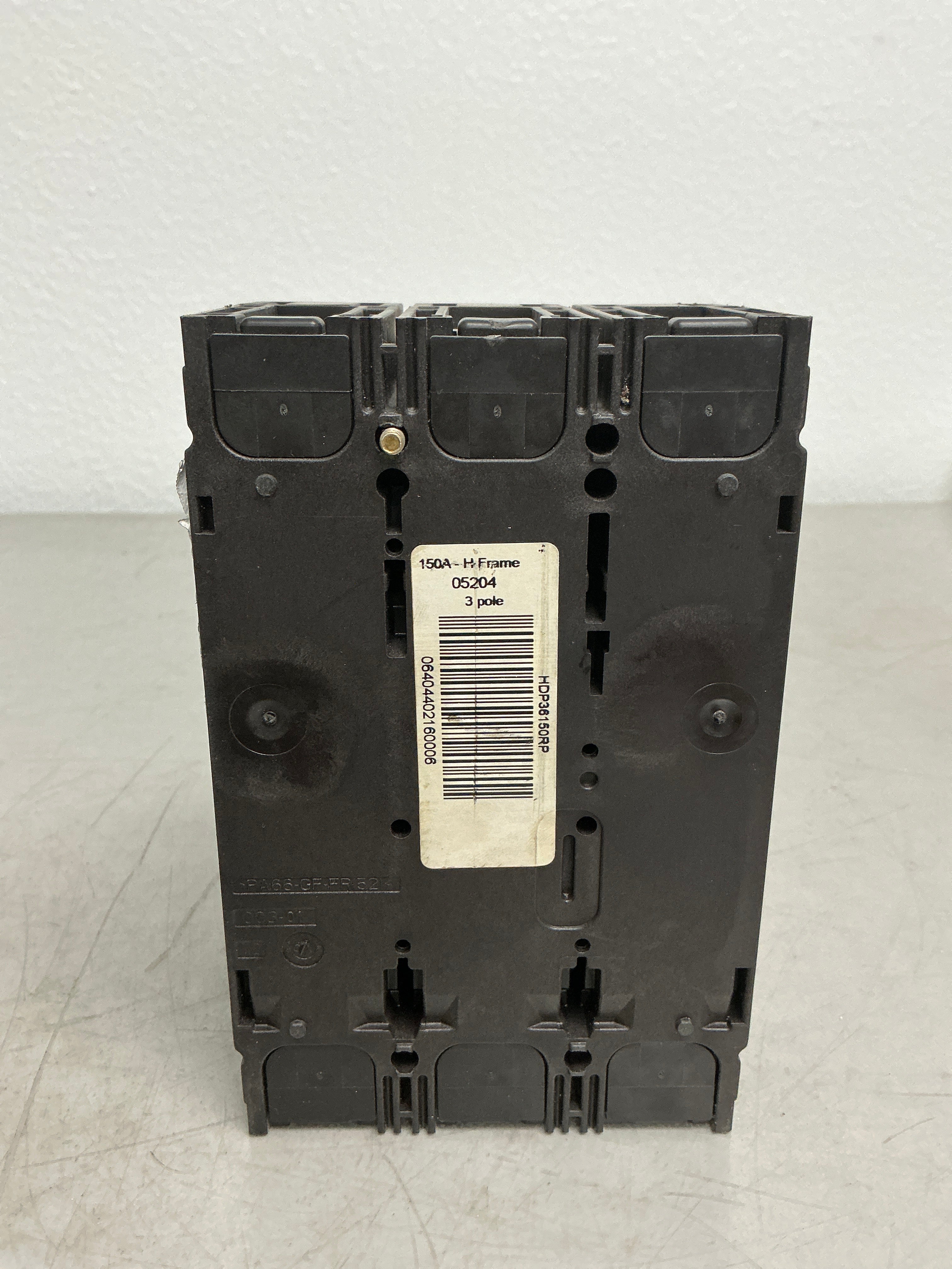Used Square D HDP36150 3 Pole, 150 Amps, 480 Volts