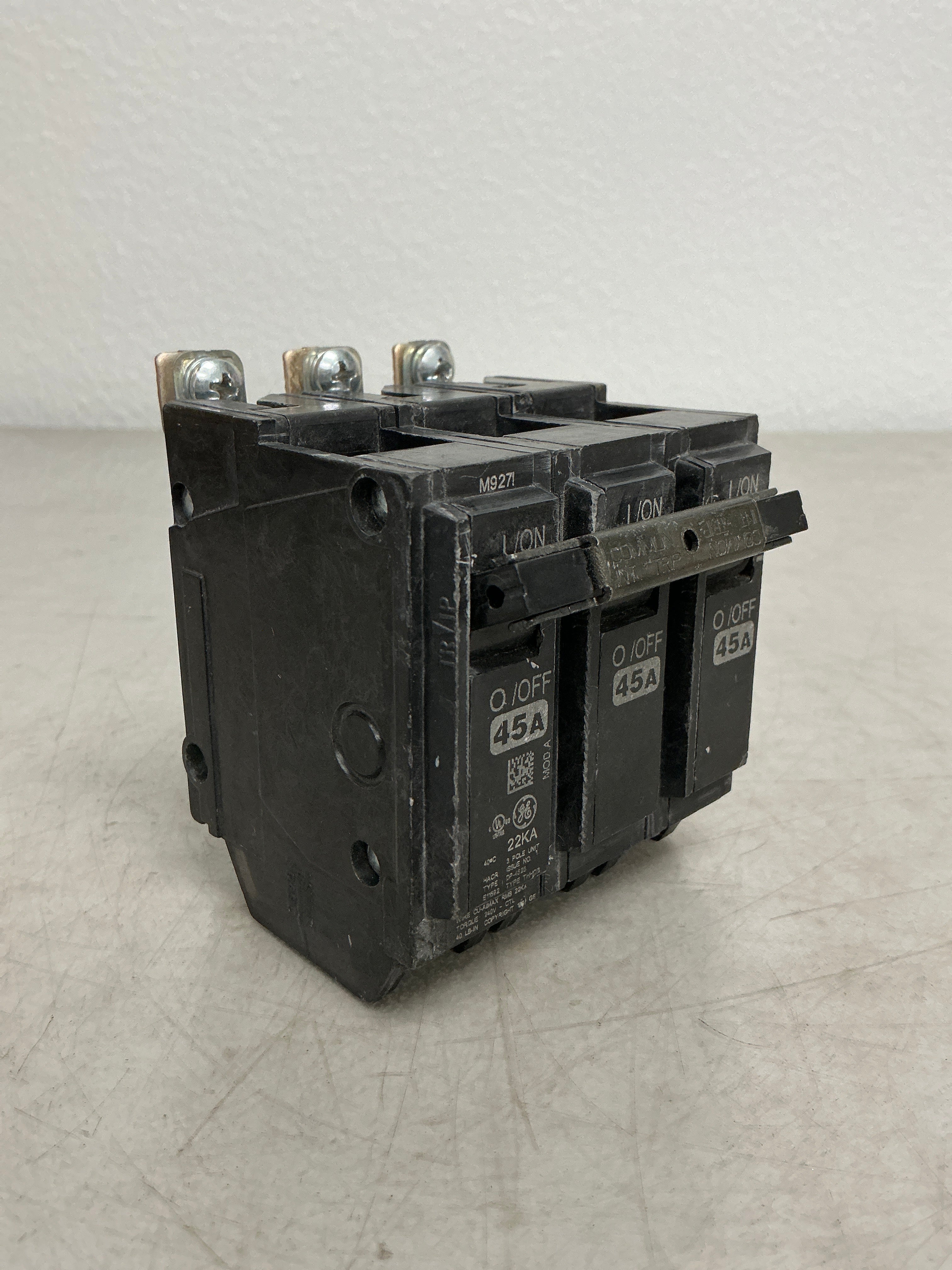 Used THQB32045 3 Pole, 45 Amps, 240 Volts