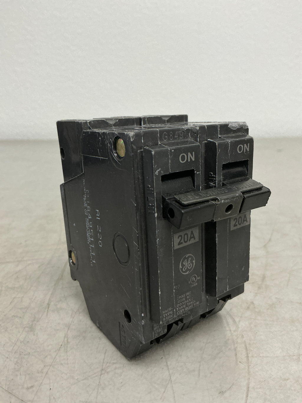 Used THQL2120 2 Pole, 20 Amps, 240 Volts