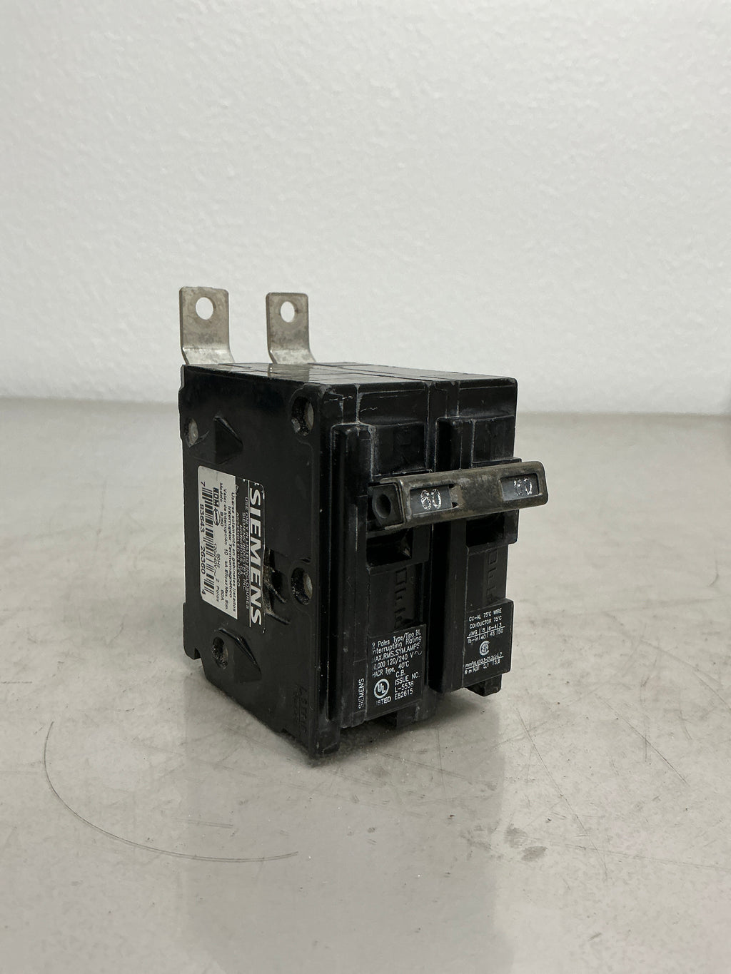 Used Siemens B260 2 Pole, 60 Amps, 240 Volts