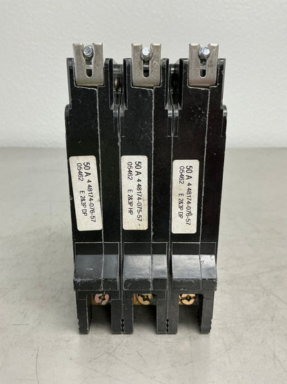 Used Square D EDB34050 3 Pole, 50 Amps, 480 Volts