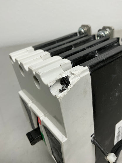 *CHIPPED* Used ABB TEYL3025B 3 Pole, 25 Amps, 480 Volts, Shunt trip