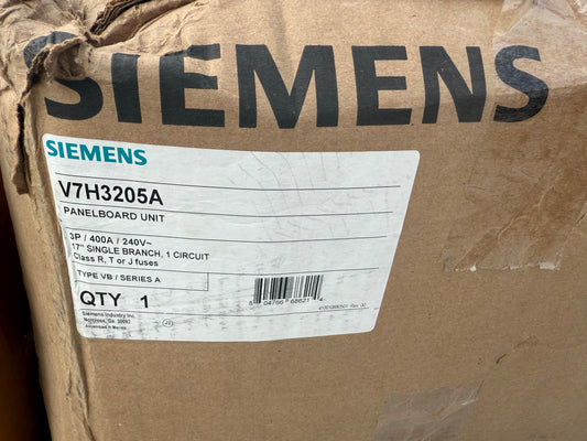 New V7H3205A 3 Pole, 400 Amps, 240 Volts