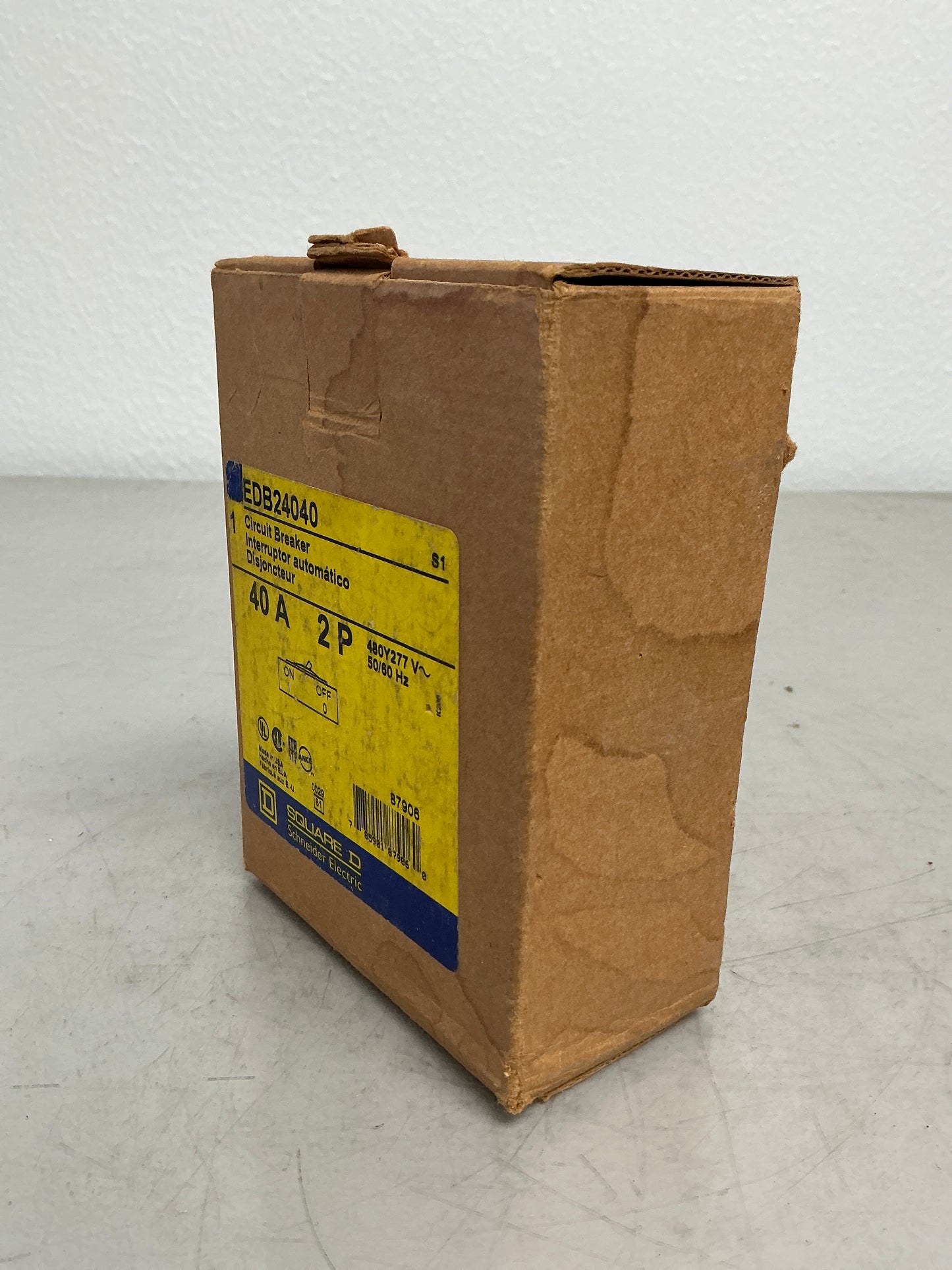 New Square D EDB24040 2 Pole, 40 Amps, 480 Volts