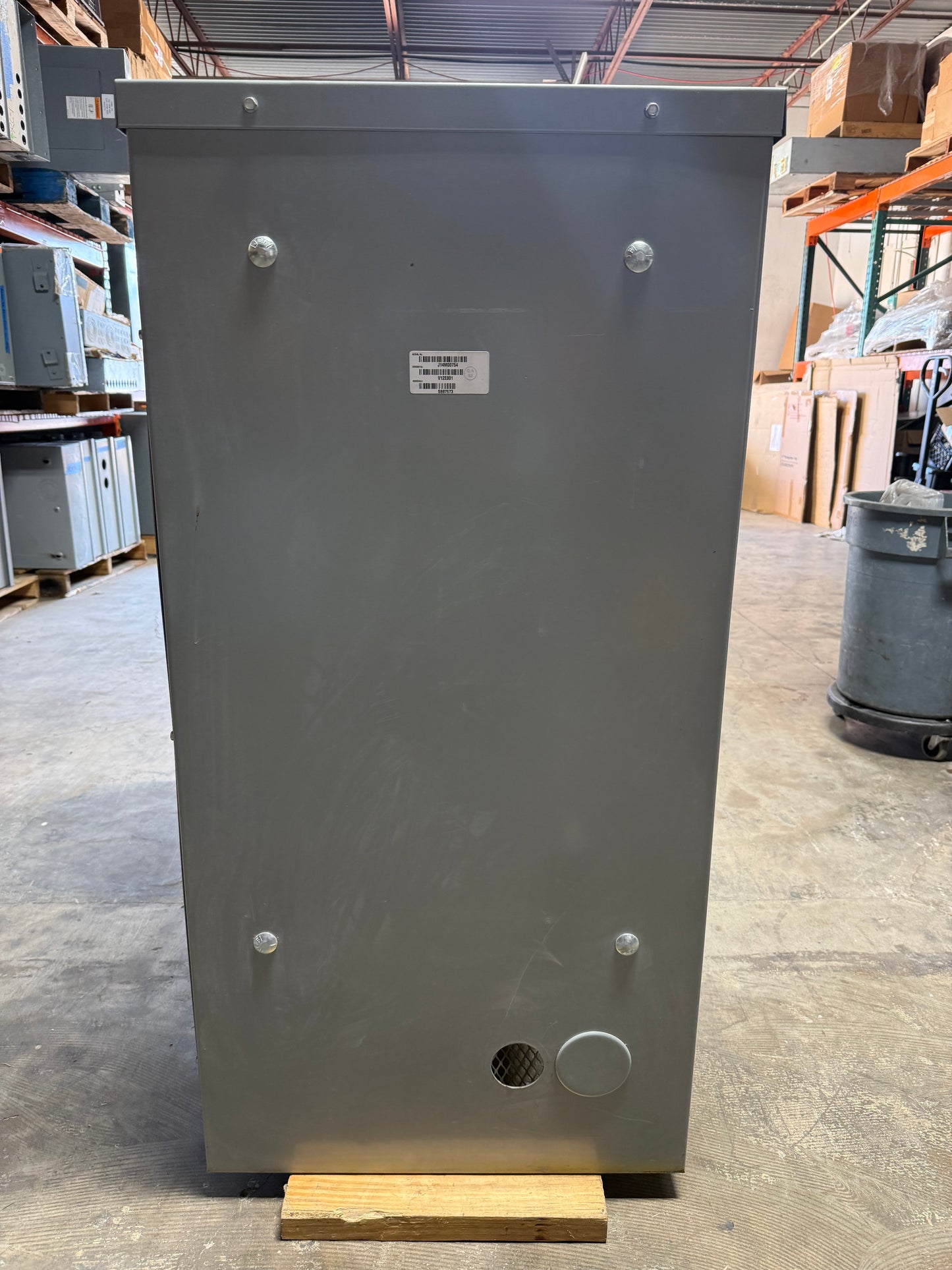 Used, 112.5 KVA Transformer, Primary 480, Seconday 208/120 Volts (item#t14)