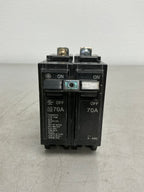Used THQB2170 2 Pole, 70 Amps, 240 Volts