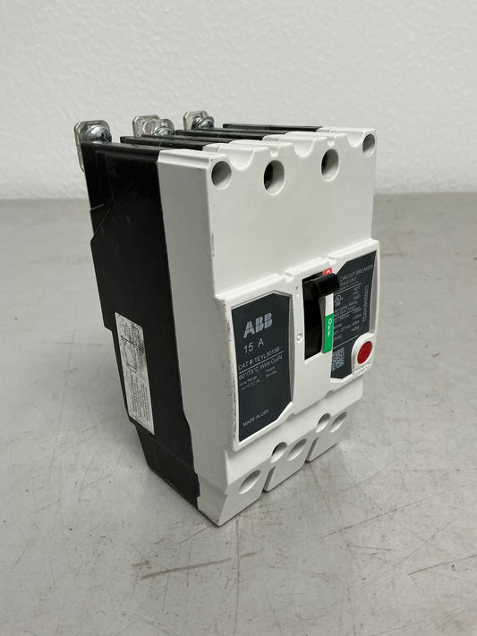 New ABB TEYL3015B 3 Pole, 15 Amps, 480 Volts