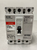 Used Eaton HFD3050 3 Pole, 50 Amps, 600 Volts Circuit Breaker