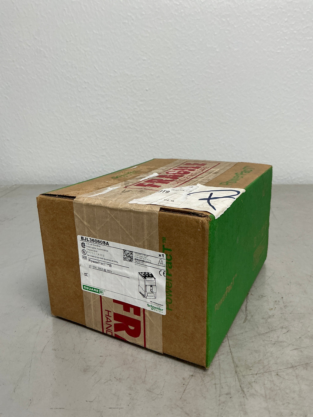 New Square D BJL36060SA 3 Pole, 60 Amps, 180 Volts