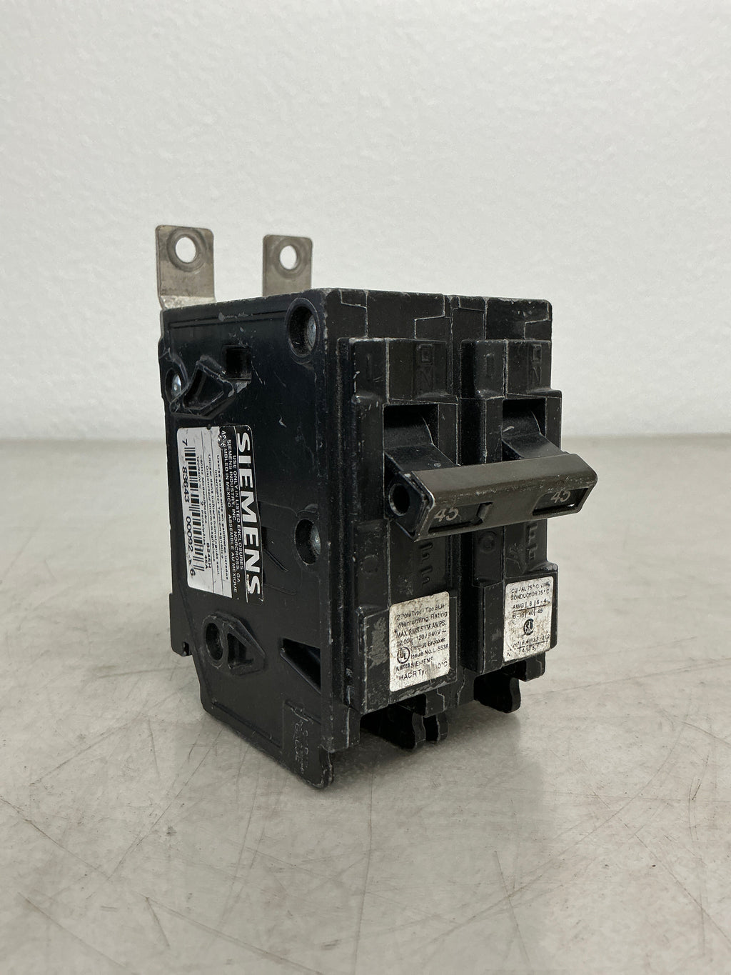 Used Siemens B245H 2 Pole, 45 Amps, 240 Volts