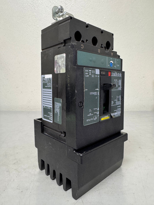 Used Square D JDA36175 175 Amp, 3 Pole, 600 Volt Breaker