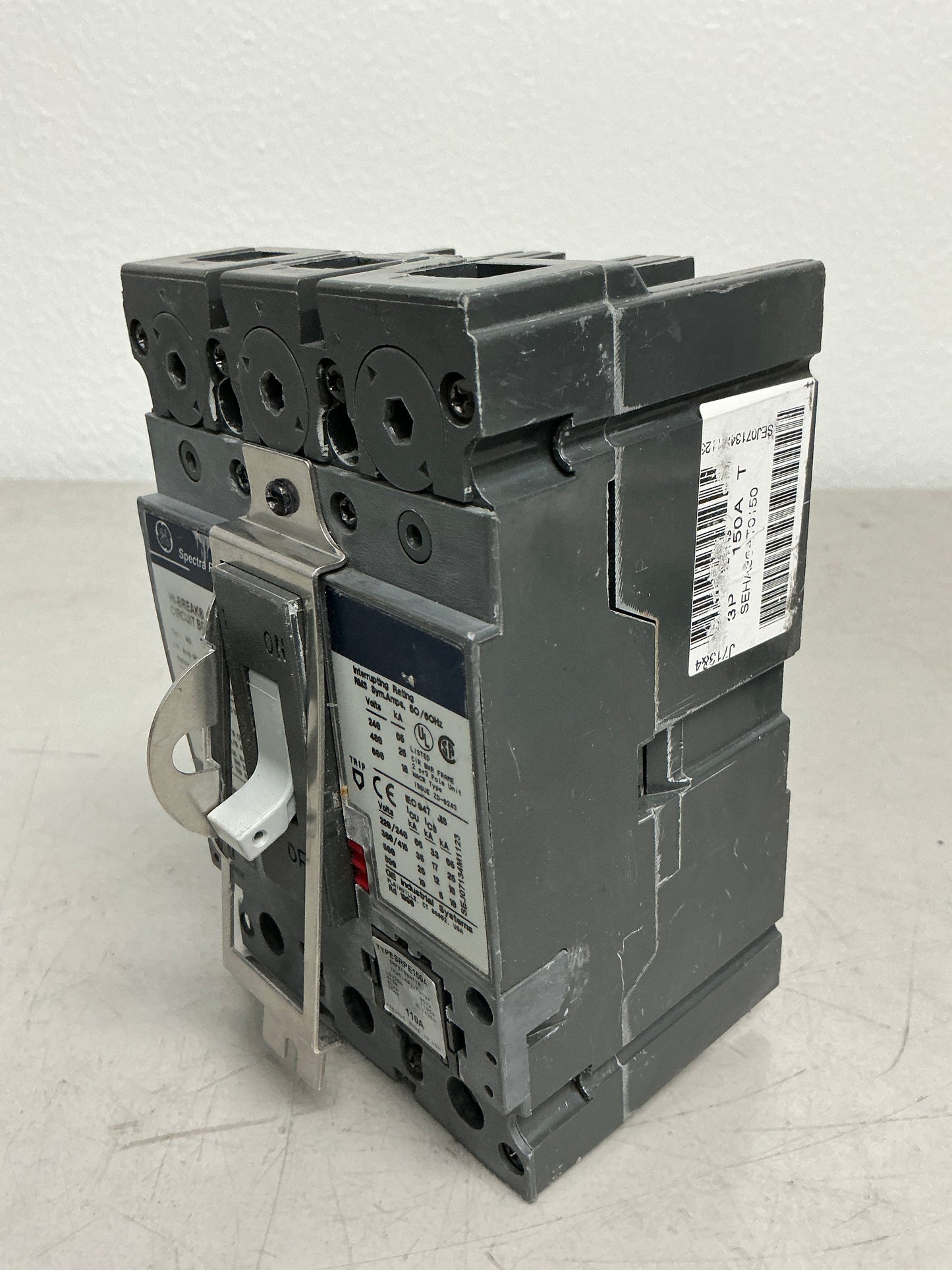 Used SEHA36AT0150 3 Pole, 150 Amps, 600 Volts