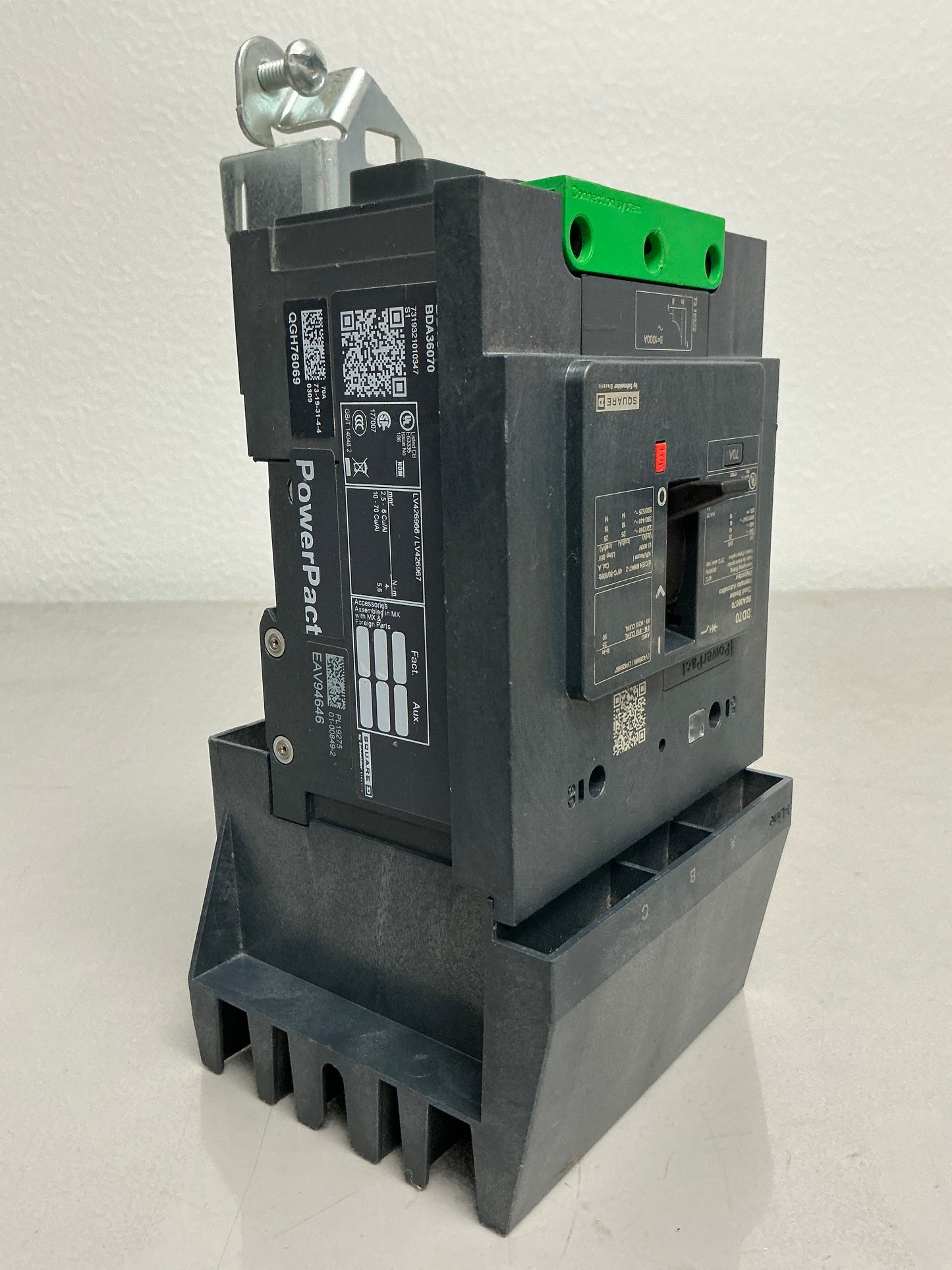 New Square D BDA36070 3 Pole, 600 Volts, 70 Amps