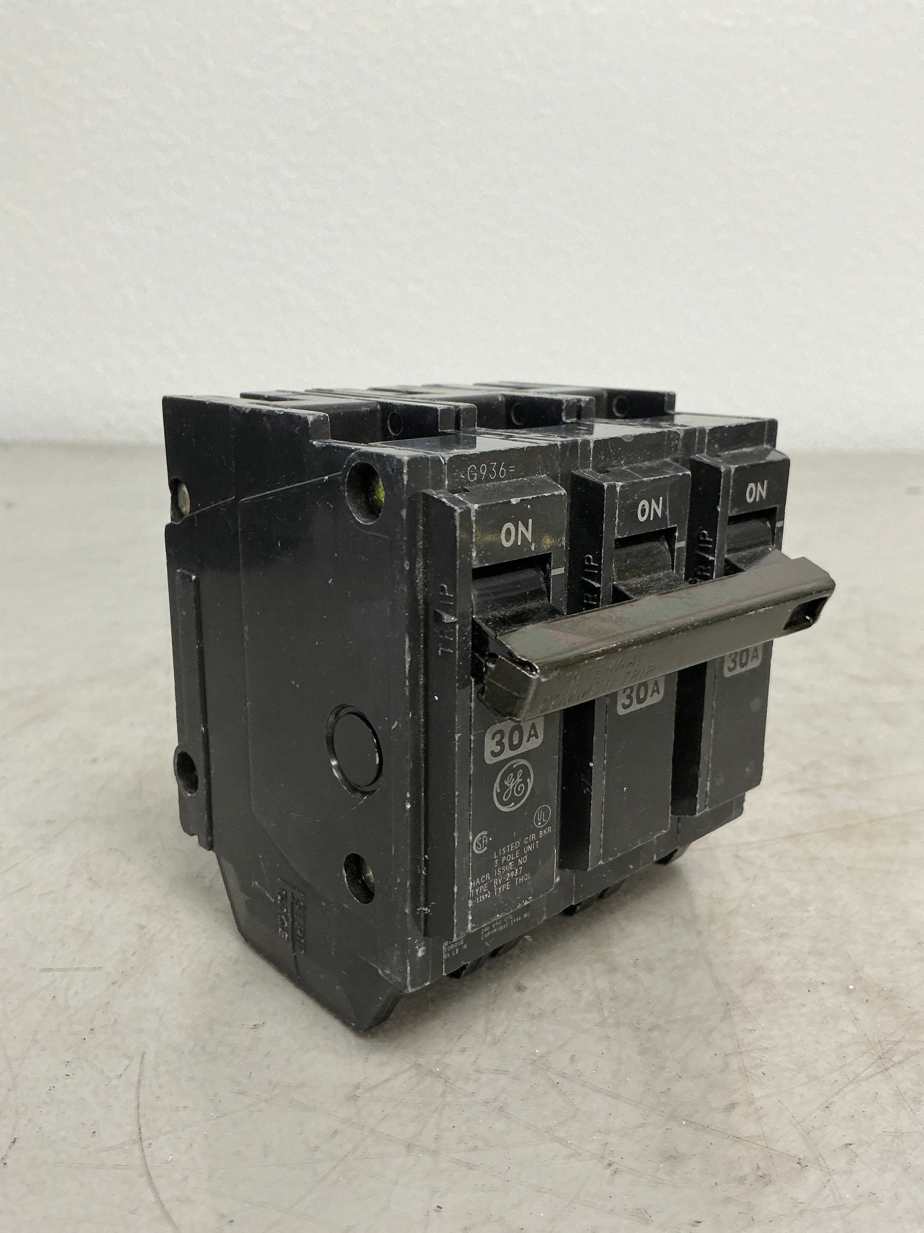 Used THQL32030 3 Pole, 30 Amps, 240 Volts