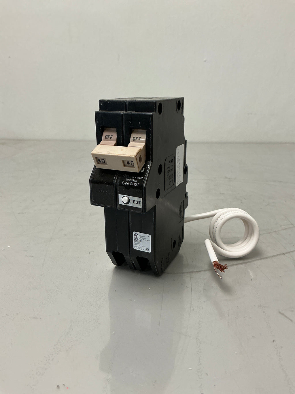New Eaton CHN240GF 2 Pole, 40 Amps, 120/240 Volt Circuit Breaker