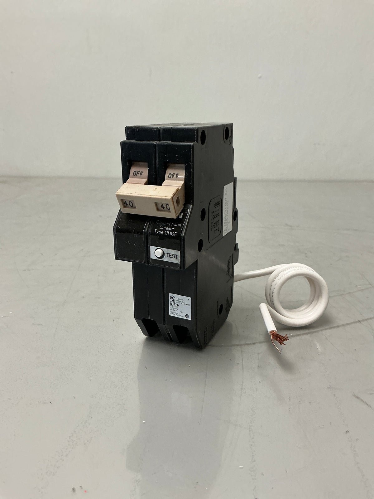New Eaton CHN240GF 2 Pole, 40 Amps, 120/240 Volt Circuit Breaker