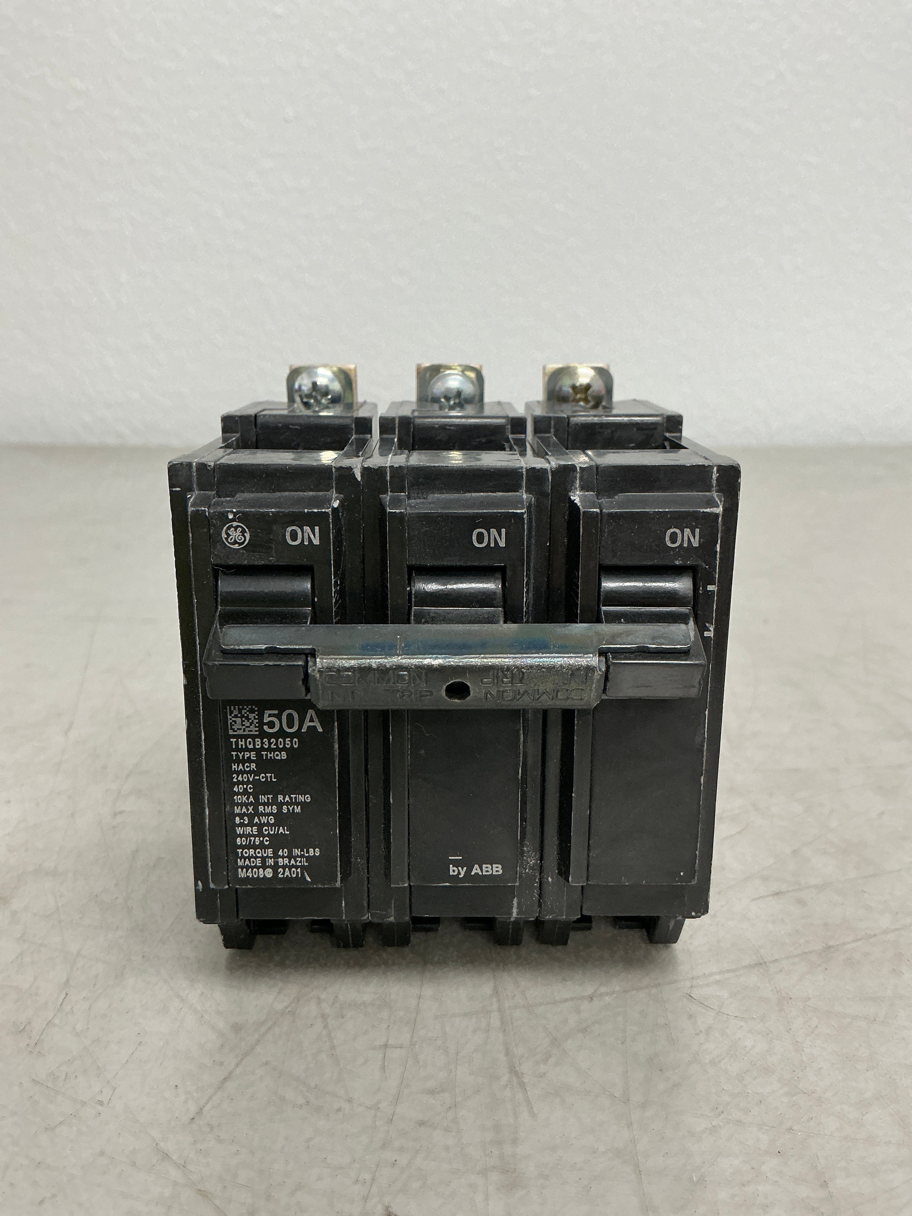 Used THQB32050 3 Pole, 50 Amps, 240 Volts