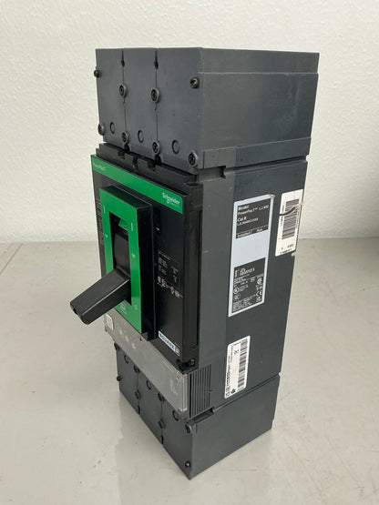 New Square D LJL36400CU33X 3 Pole, 400 Amps Circuit Breaker