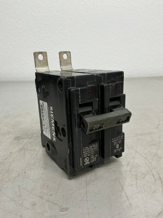 New Siemens B220 2 Pole, 20 Amps, 240 Volts