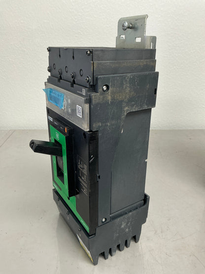 Used Square D LGA36400U44X 3 Pole, 400 Amps, 600 Volts