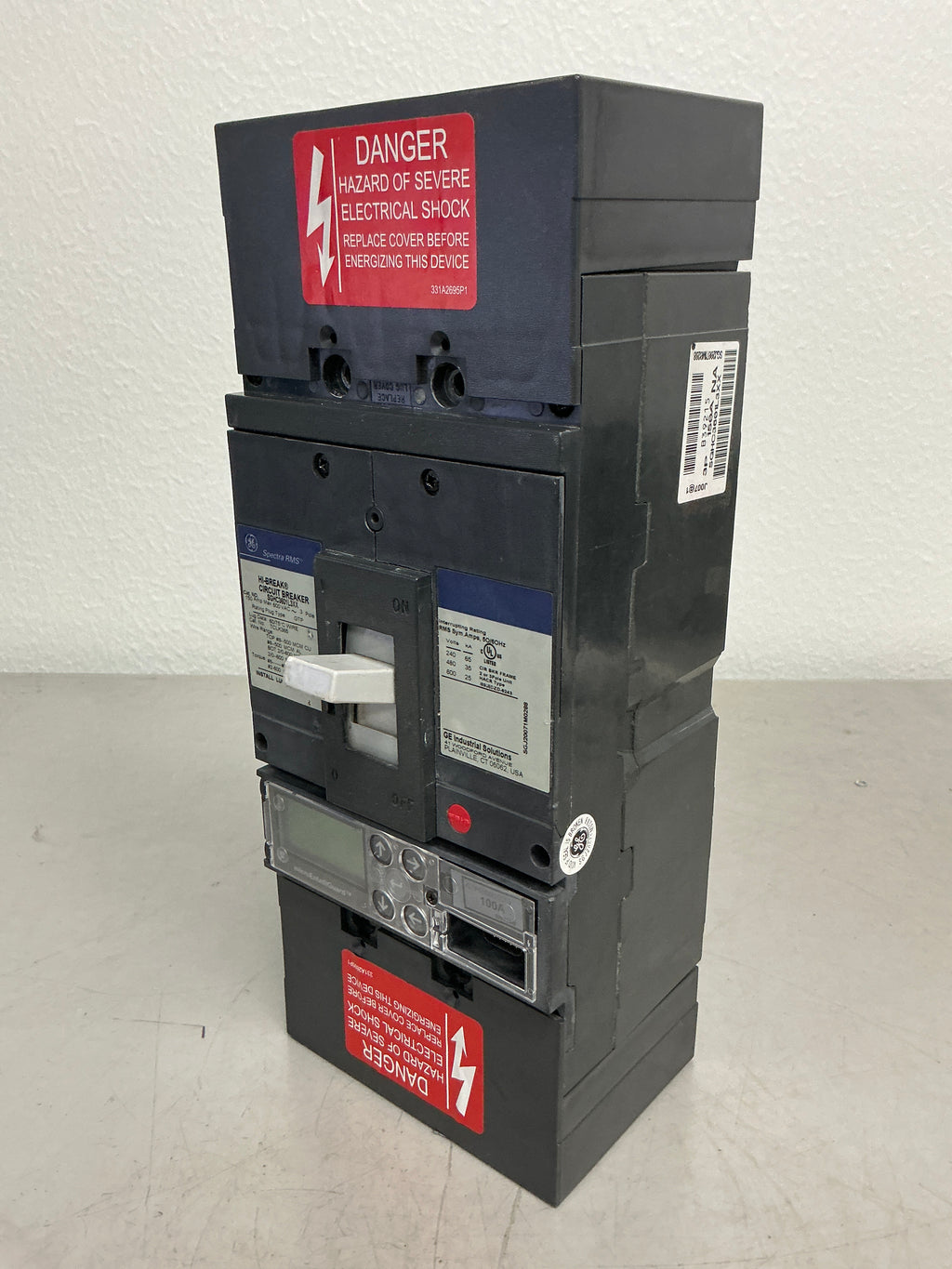 Used SGHC3601L3XX 3 Pole, 150 Amps, 600 Volts