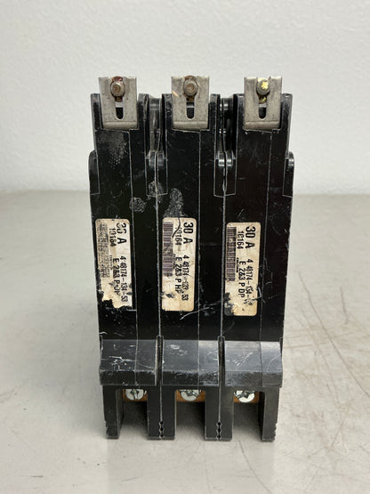 Used Square D EDB34030 3 Pole, 30 Amps, 480 Volts