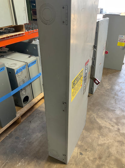 Used GE TH3365 Disconnect 400 Amp 600 Volt Fusible Indoor