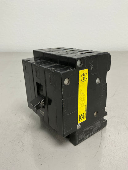 Used Square D EH34030 3 Pole, 30 Amps, 480 Volts