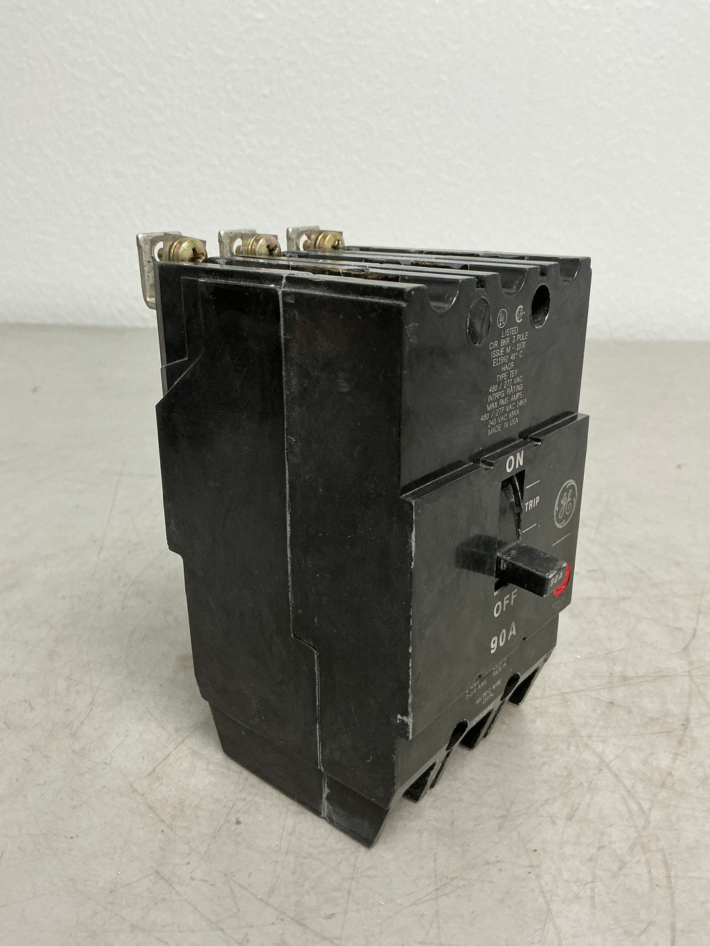 Used TEY390 3 Pole, 90 Amps, 480 Volts Circuit Breaker