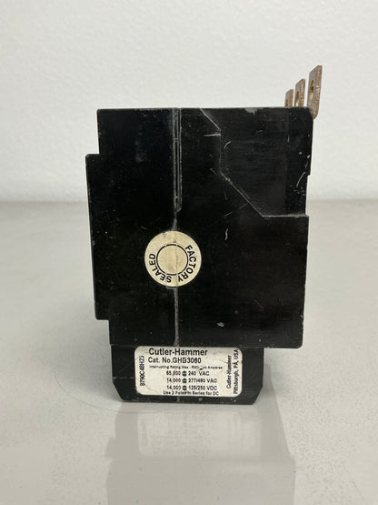 Used GHB3060 3 Pole, 60 Amps, 480 Volts