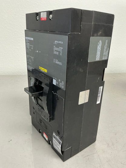 Used Square D LAP36400MB 3 Pole, 400 Amps Circuit Breaker