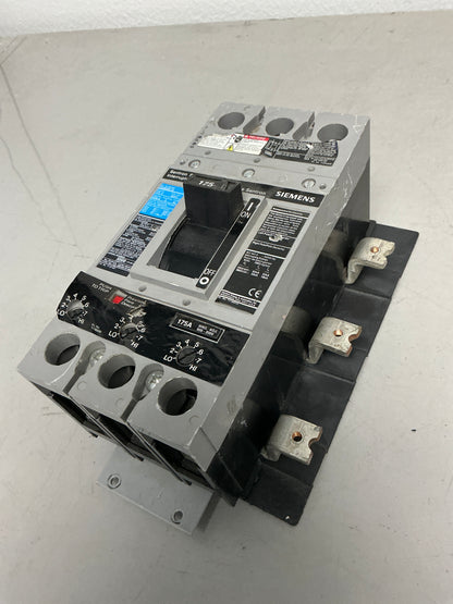 Used Siemens FXD63B175 3 Pole, 175 Amps, 600 Volts