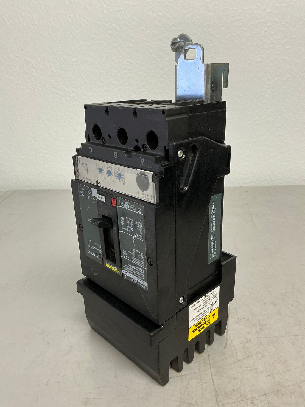 Used Square D JLA36250U31X 3 Pole, 250 Amps, 600 Volts