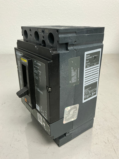 Used Square D HDL36150 3 Pole, 150 Amps