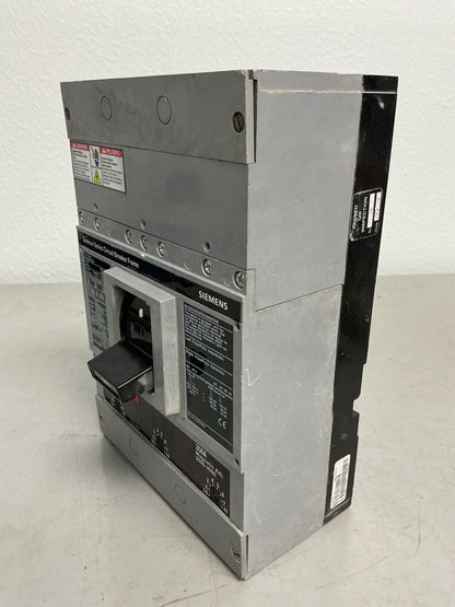 Used Siemens HHJD63B350 3 Pole, 350 Amps, 600 Volts