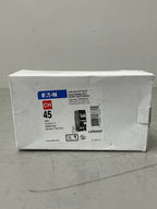 New Eaton CHFN245GF 2 Pole, 45 Amps, 120/240 Volt Circuit Breaker