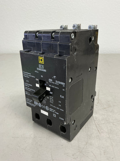 New Square D EGB34080 3 Pole, 80 Amps
