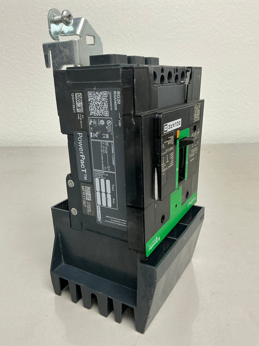 Used Square D BGA36020 3 Pole, 600 Volts, 20 Amps