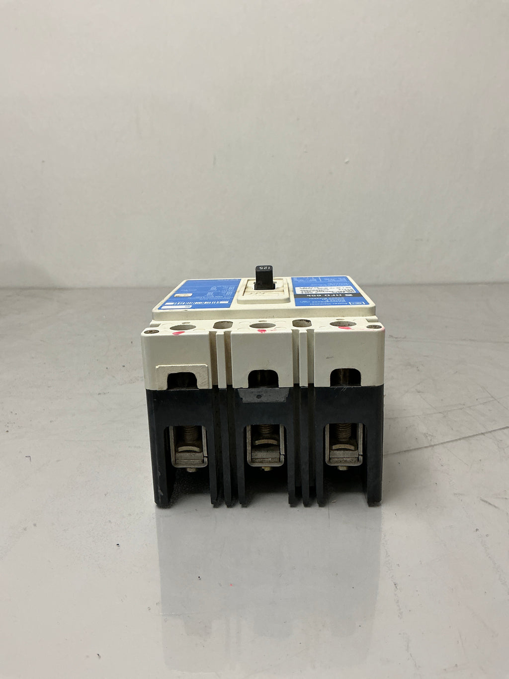 Used Cutler-Hammer HFD3125L 3 Pole, 125 Amps, Circuit Breaker